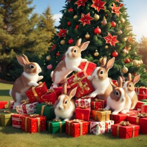 Bunnies and presents